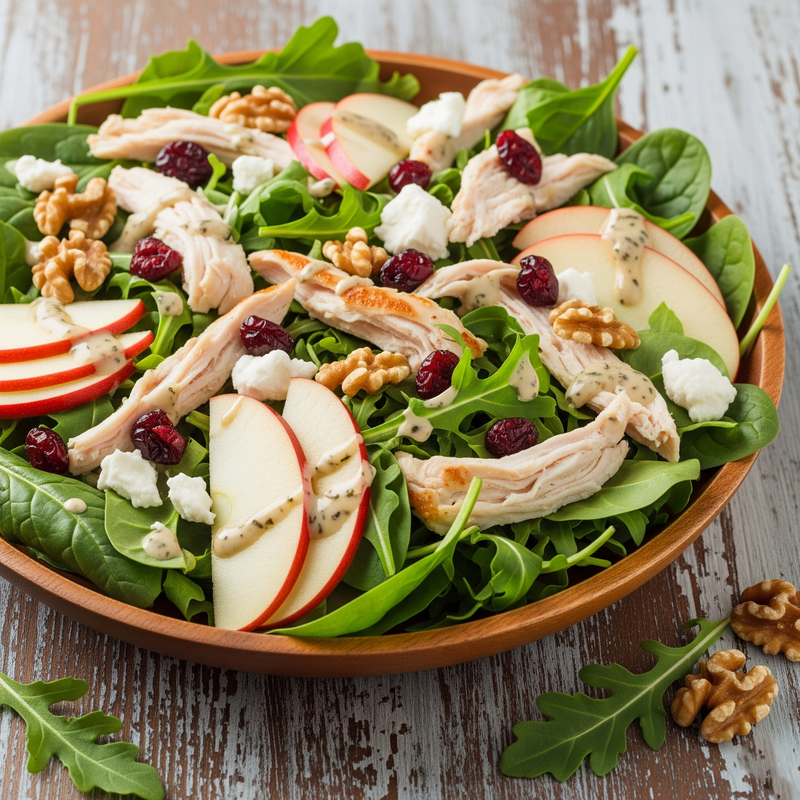 Fall Chicken Crunch Salad