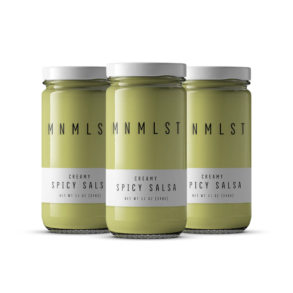 Buy Creamy Spicy Salsa 3‑Pack | Bold Gourmet Dip – MNMLST